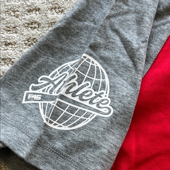 F45 Red and Gray Men's Athletic Tee - Picture 4 of 6